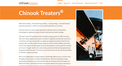 Desktop Screenshot of chinooktreaters.com